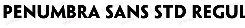 penumbra sans std regular字体转换